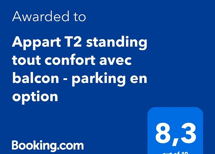 Appart T2 Standing Tout Confort Avec Balcon - Parking En Option